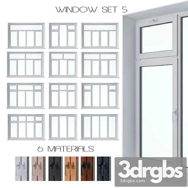 Window set 5 3D Model Download