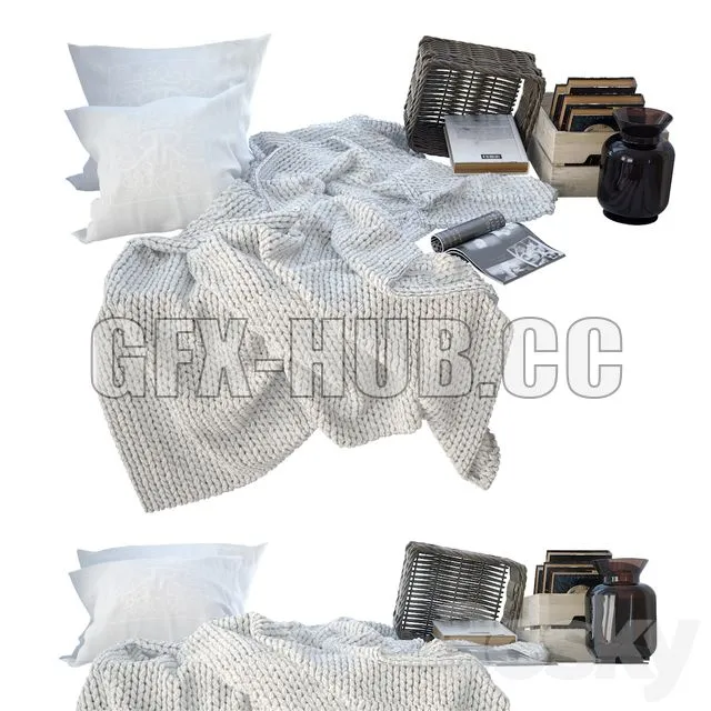 Window sill decor 3D Model