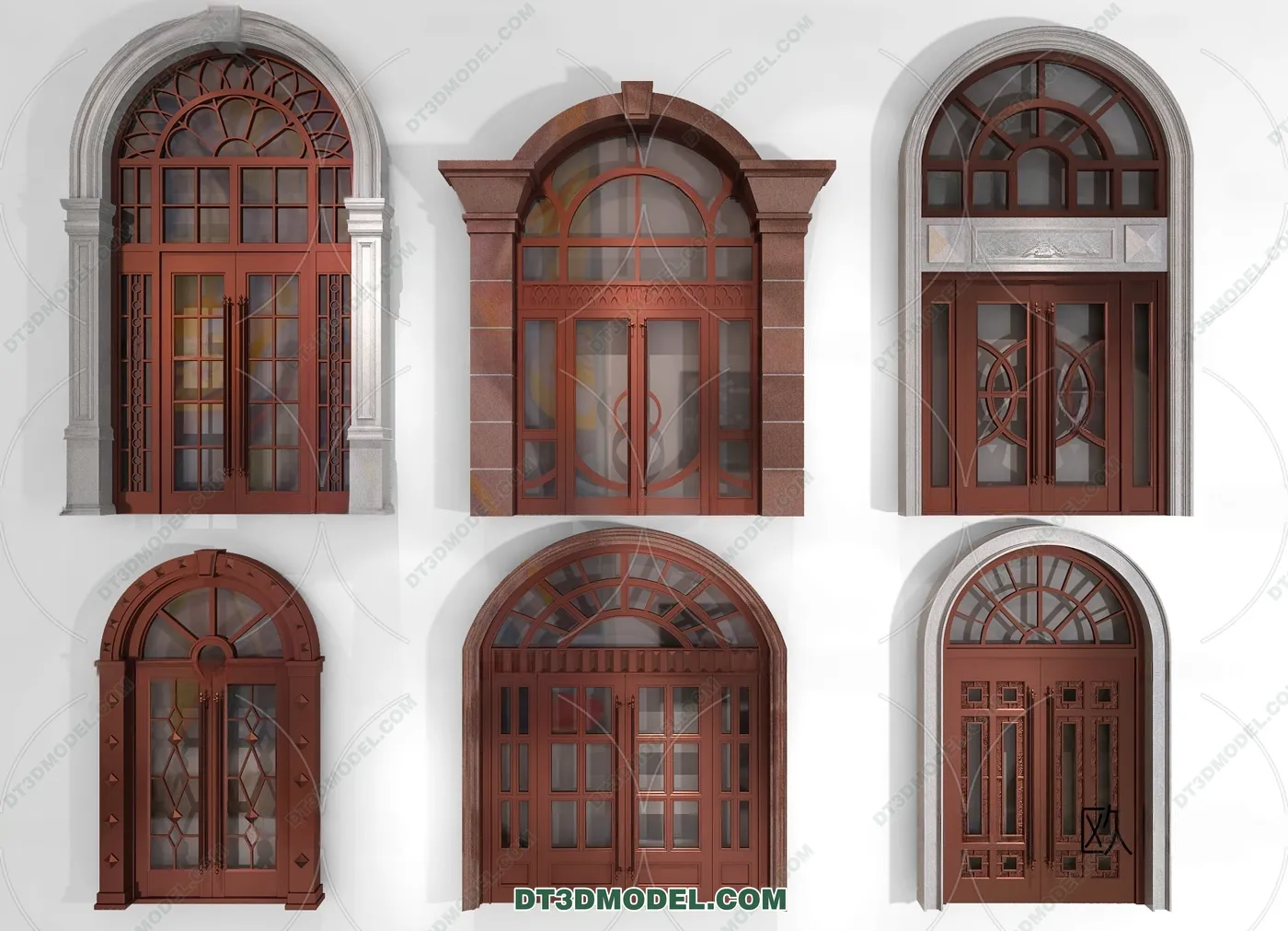 Windows 3D Blocks – 3D Model – 004 – VRAY Windows 3D Blocks – 3D Model – 004 – VRAY