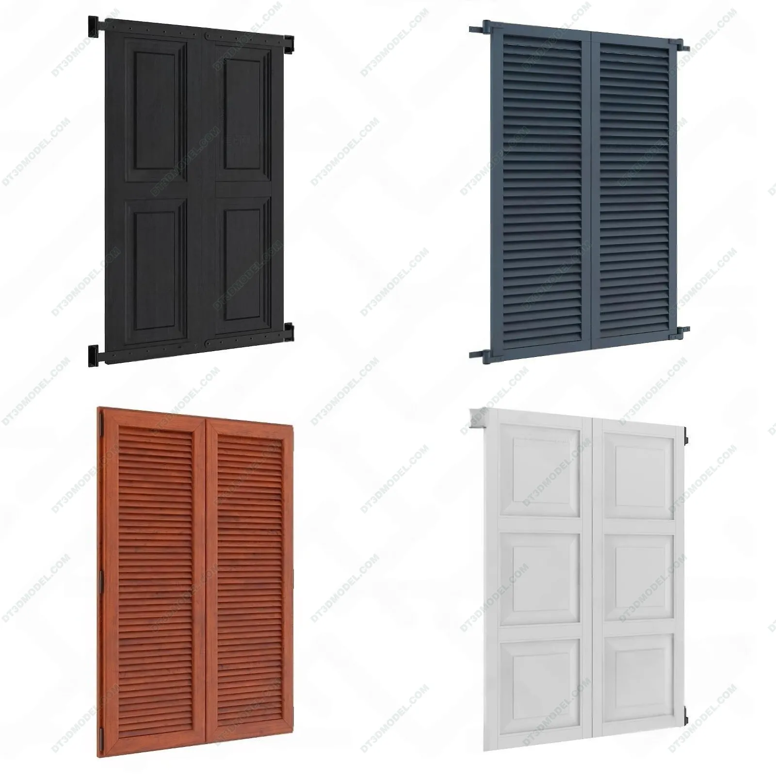 Windows 3D Blocks – 3D Model – 009 – VRAY Windows 3D Blocks – 3D Model – 009 – VRAY