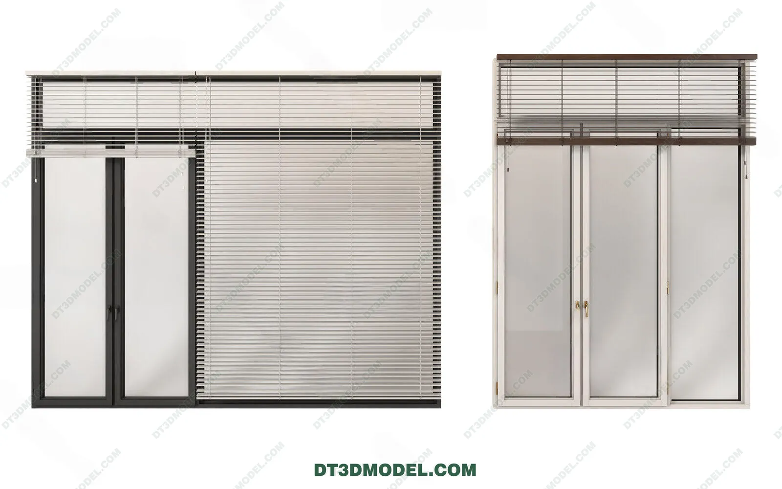 Windows 3D Blocks – 3D Model – 026 – VRAY