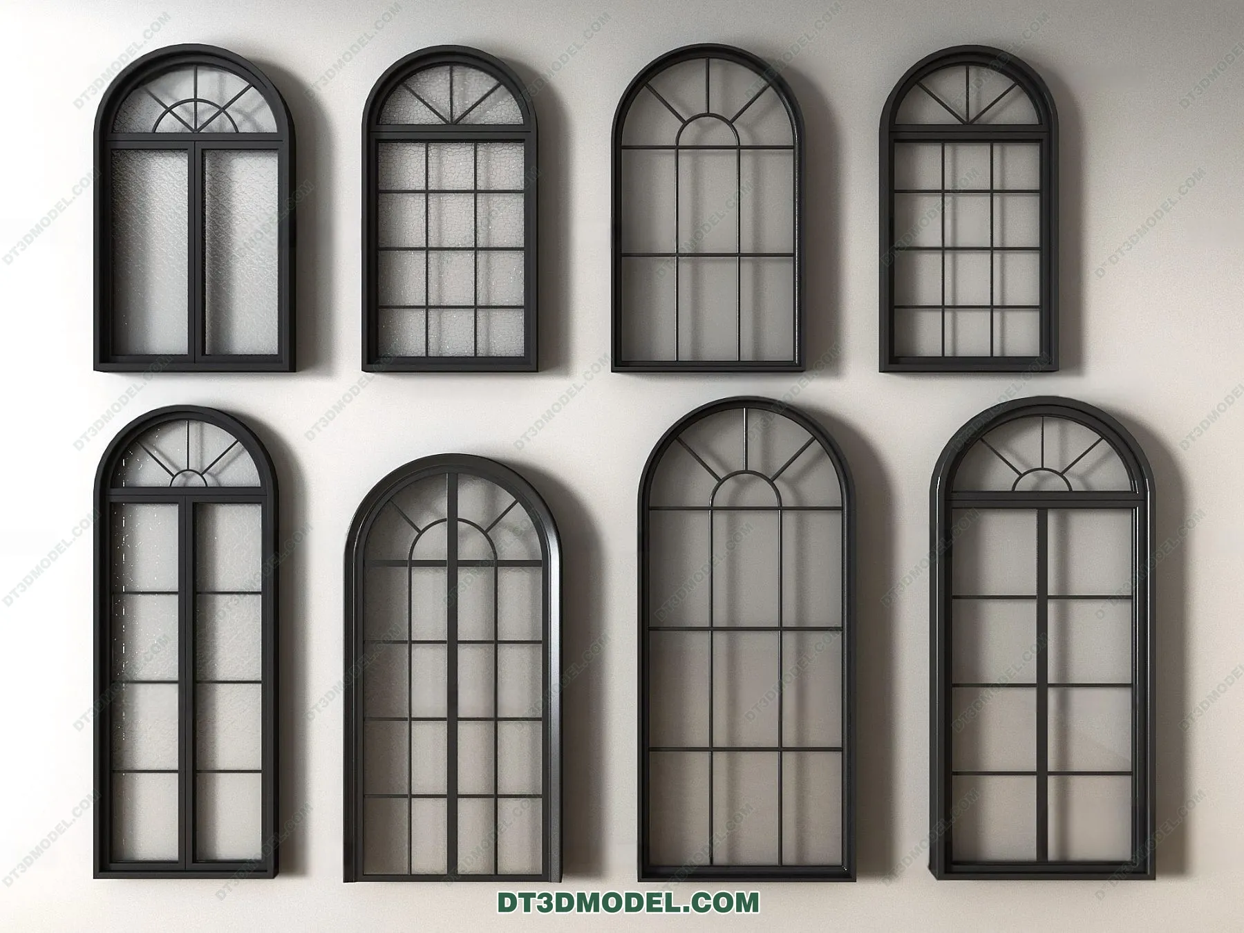 Windows 3D Blocks – 3D Model – 044 – VRAY