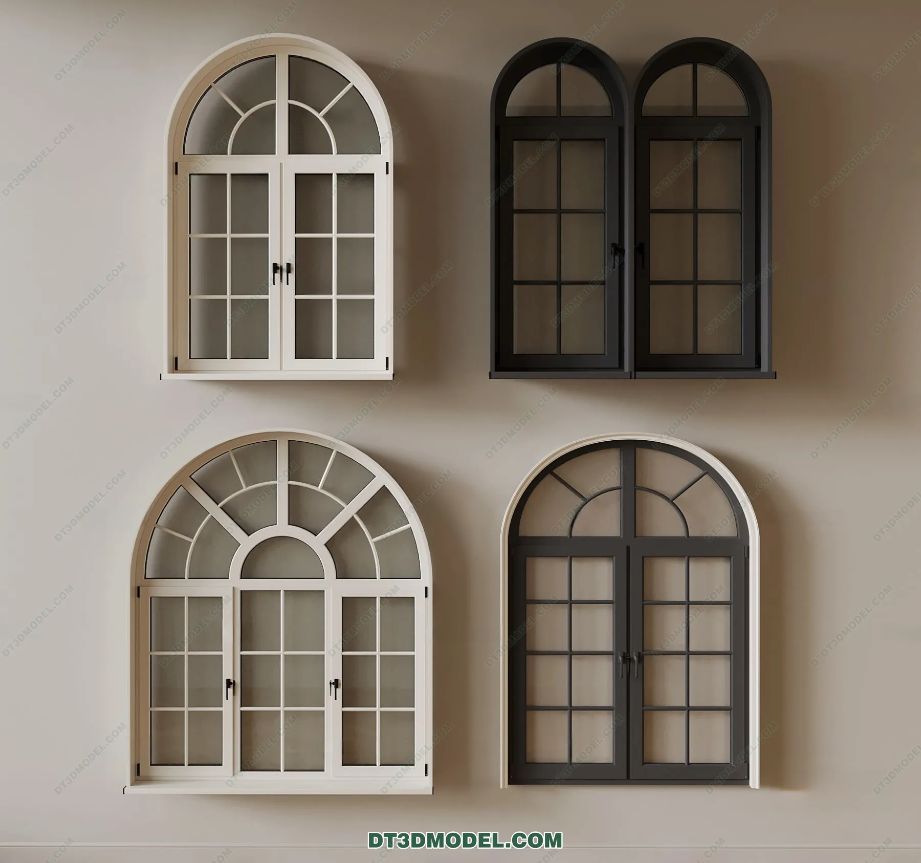 Windows 3D Blocks – 3D Model – 045 – VRAY