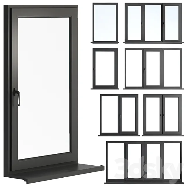 Windows Collection 04 3D Model