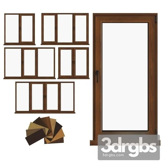 Windows Set 1 3D Model Download