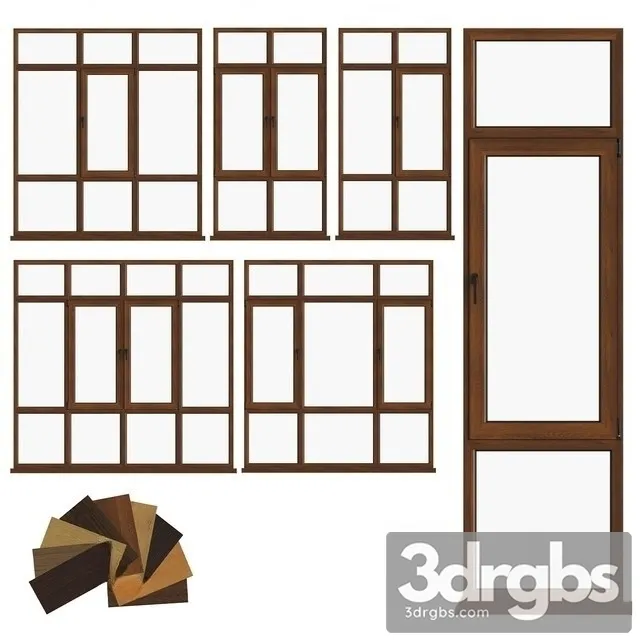 Windows Up Down Frame 3D Model Download