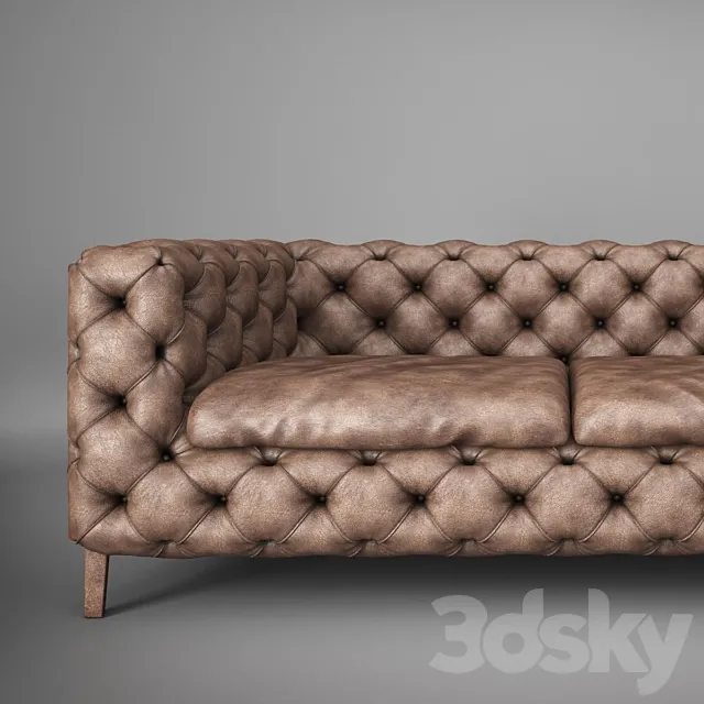 windsor leather 3DModel windsor leather 3DModel