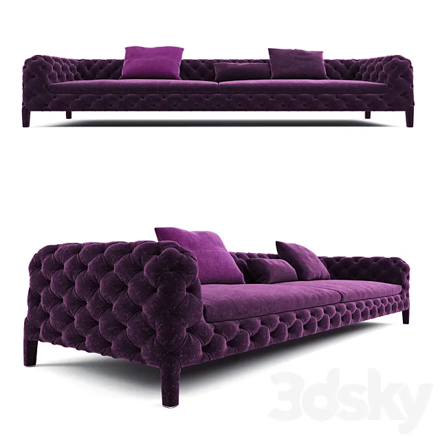 Windsor Sofa 3D Model