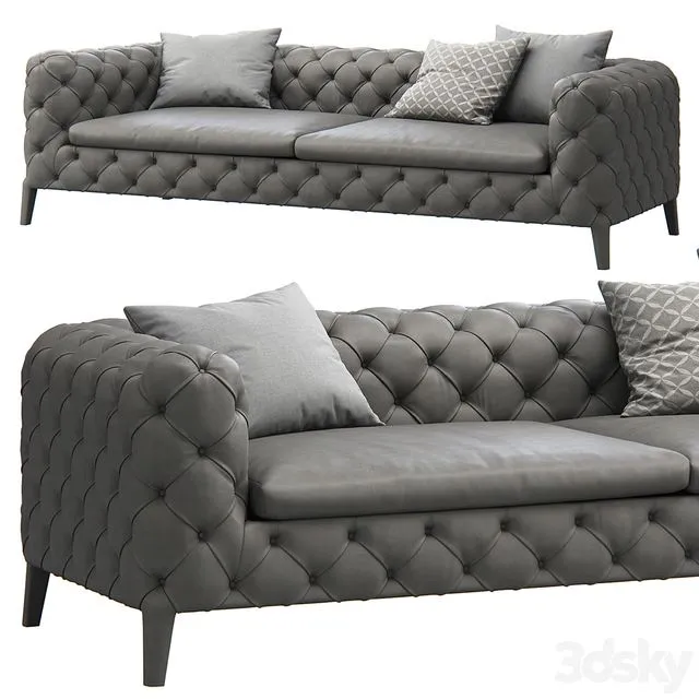 Windsor Sofa by Arketipo Firenze 3D Model Windsor Sofa by Arketipo Firenze 3D Model