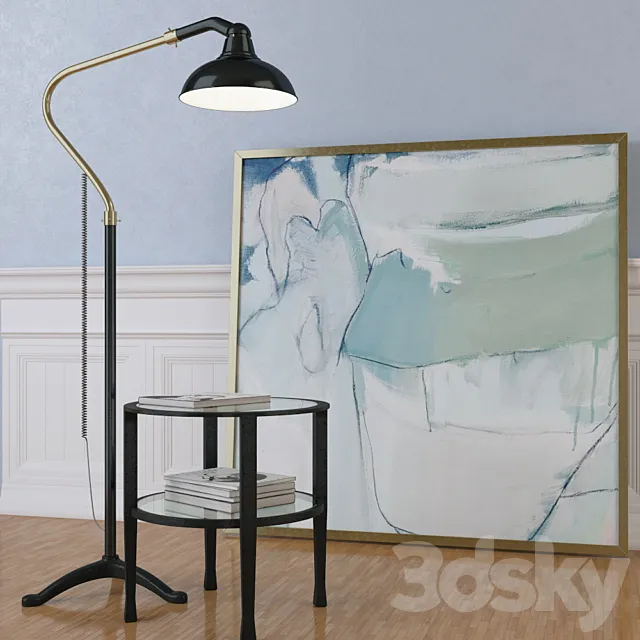 WINDSOR TASK FLOOR LAMP 3DModel WINDSOR TASK FLOOR LAMP 3DModel