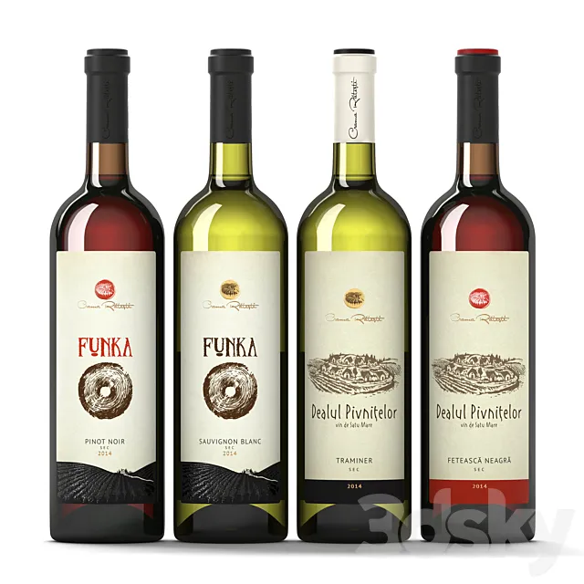 WINE bottle 3DModel WINE bottle 3DModel