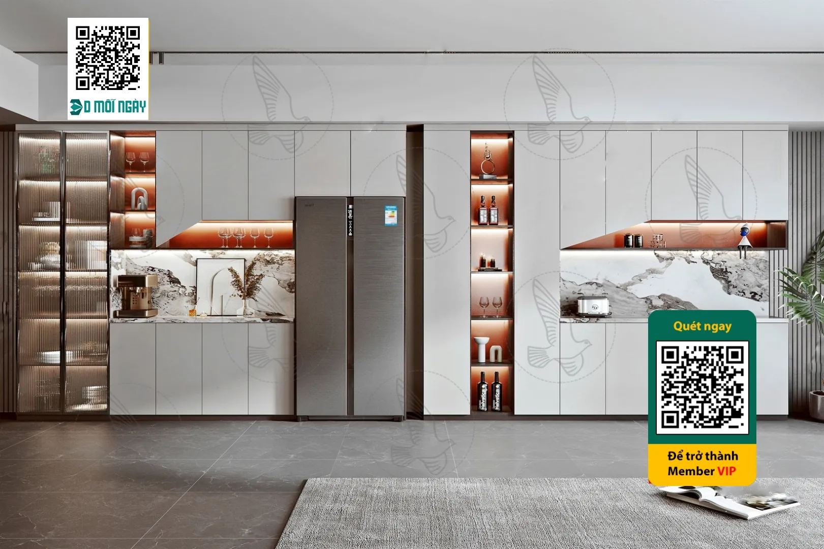 Wine cabinet 3D – 002 – 3806