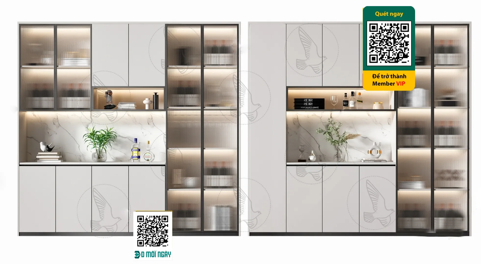 Wine cabinet 3D – 016 – 3820