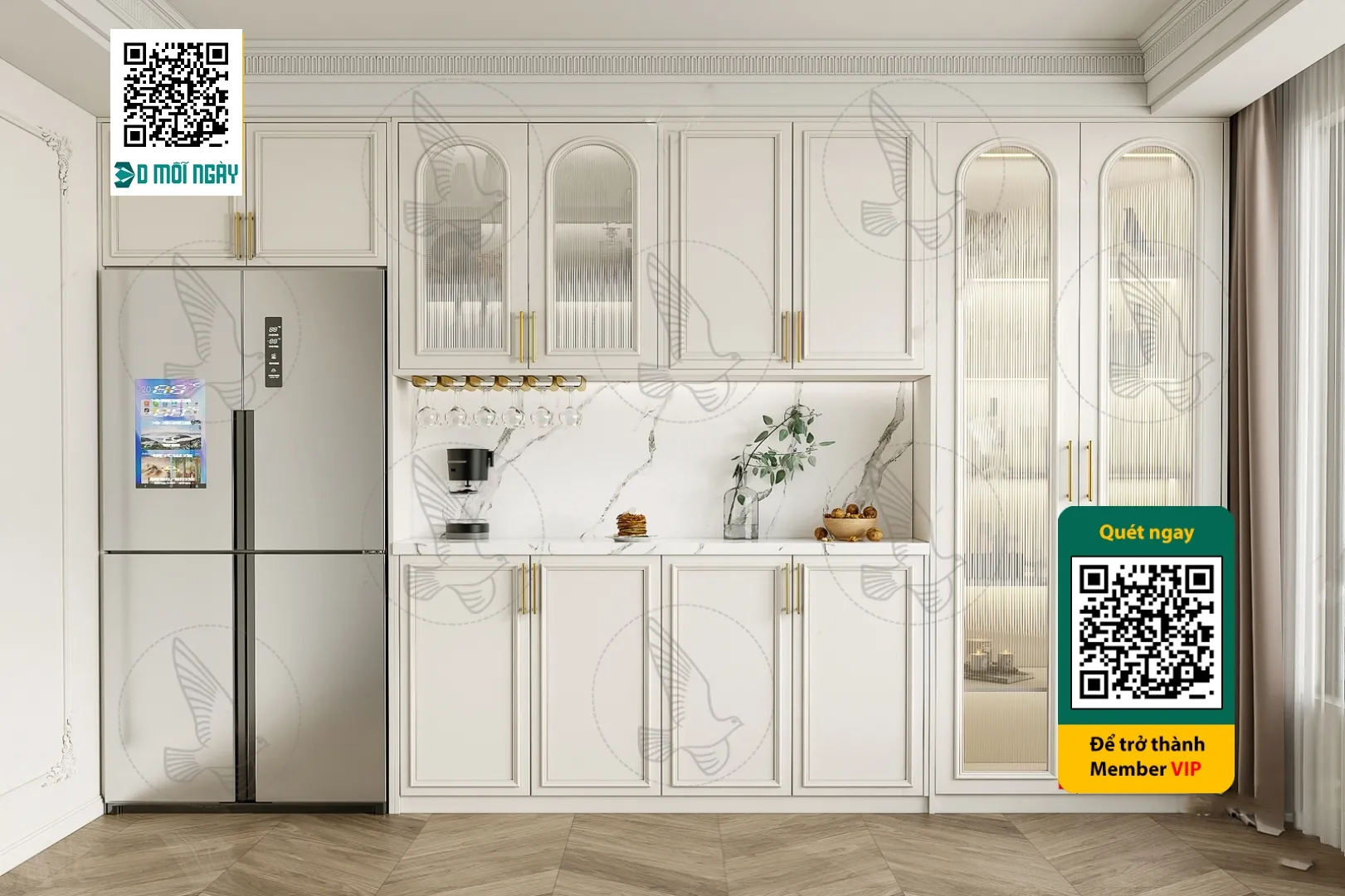 Wine cabinet 3D – 029 – 3833