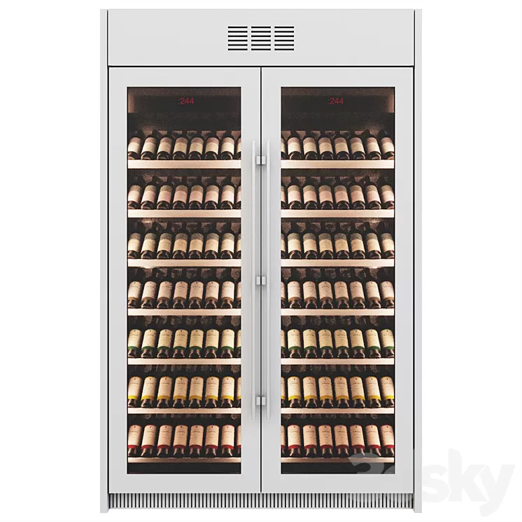 Wine cabinet 3D Model