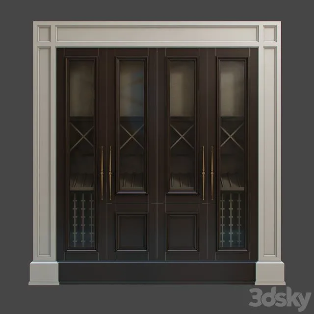 Wine cabinet 3D Model