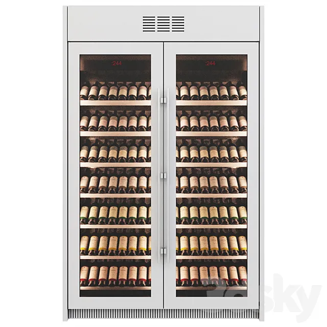 Wine cabinet 3DModel Wine cabinet 3DModel