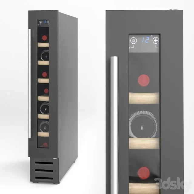 Wine cabinet Dunavox DX7 3D Model