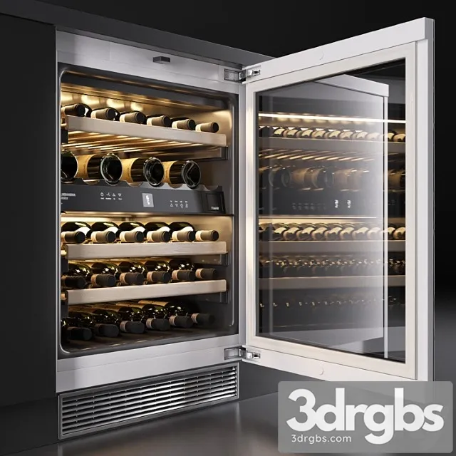 Wine Cabinet Liebherr UWT1682 3D Model Download