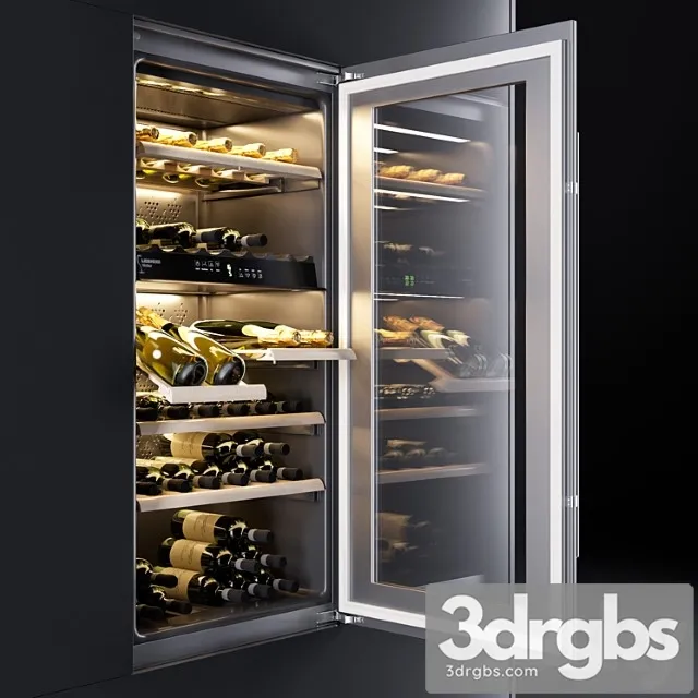 Wine Cabinet Liebherr WTEES 2053 3D Model Download
