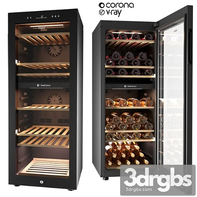 Wine Cabinet Refrigerator Guyer F77gdau1 3D Model Download Wine Cabinet Refrigerator Guyer F77gdau1 3D Model Download