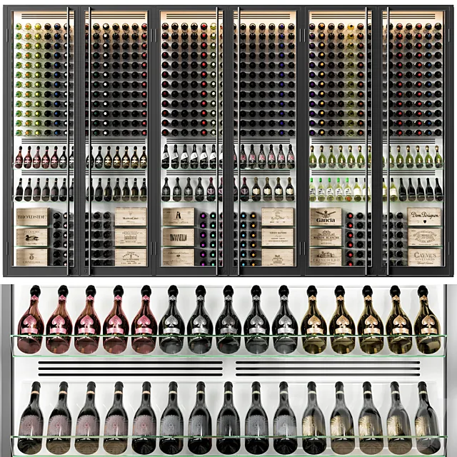 wine cellar 11 3D Model