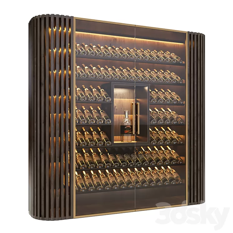 Wine Cellar 3D Model
