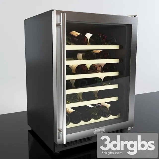 Wine cooler – 61wcm – by marvel 2 3D Model Download