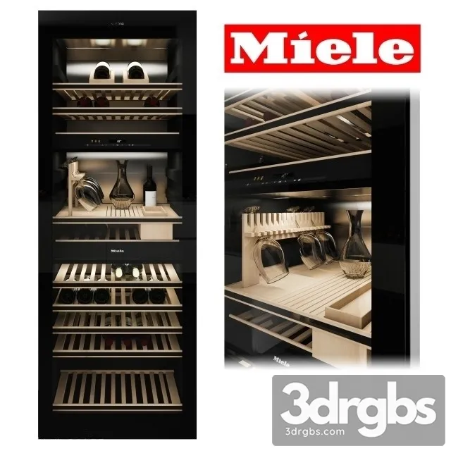 Wine Units Miele 3D Model Download