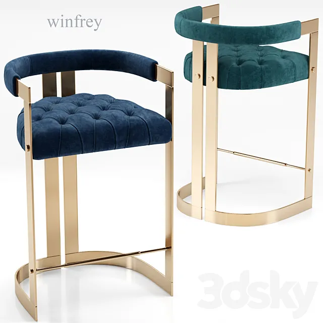 Winfrey bar chair – Ottiu 3DModel