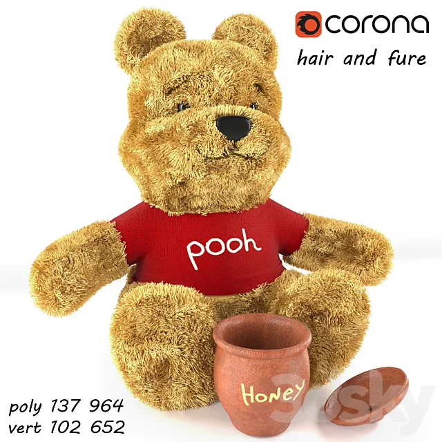 Winnie the Pooh 3D Model Winnie the Pooh 3D Model