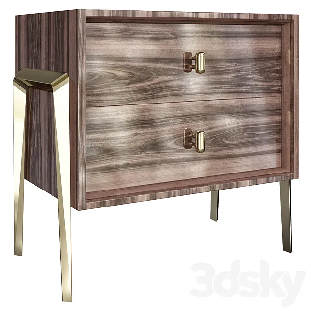 Winsome Bedside Dresser Drawers Table 3DModel Winsome Bedside Dresser Drawers Table 3DModel