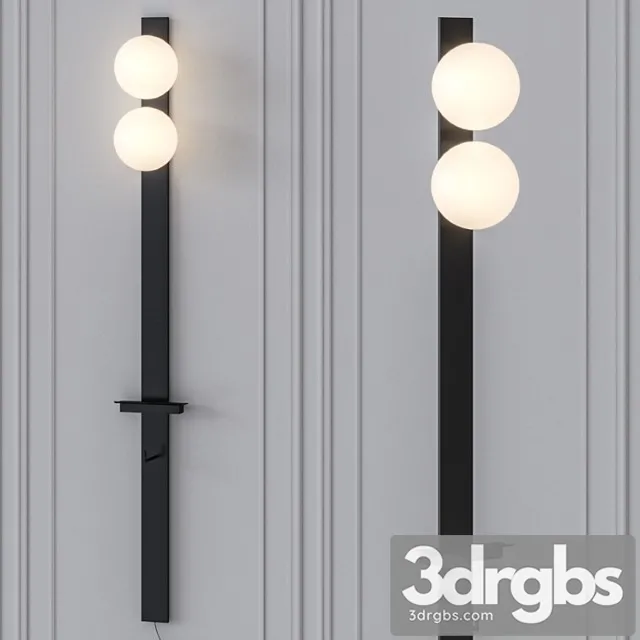 Winston By Cerasa Wall Lamp 3D Model Download