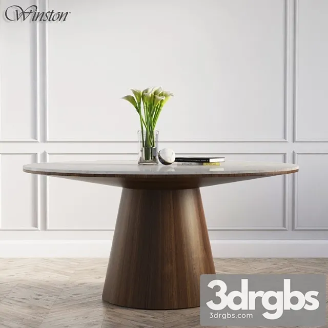 Winston dining table sandro 2 3D Model Download Winston dining table sandro 2 3D Model Download