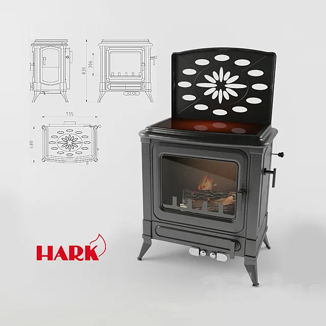 Winston Hark 3DModel