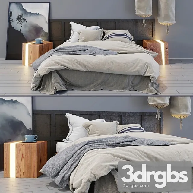 Winter dream – sleeping kit 2 3D Model Download