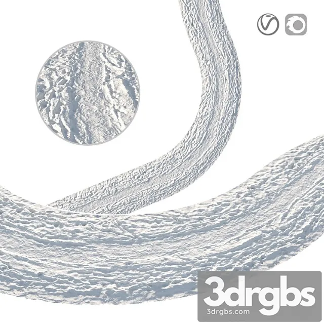 Winter footpath 13 meters Free Download