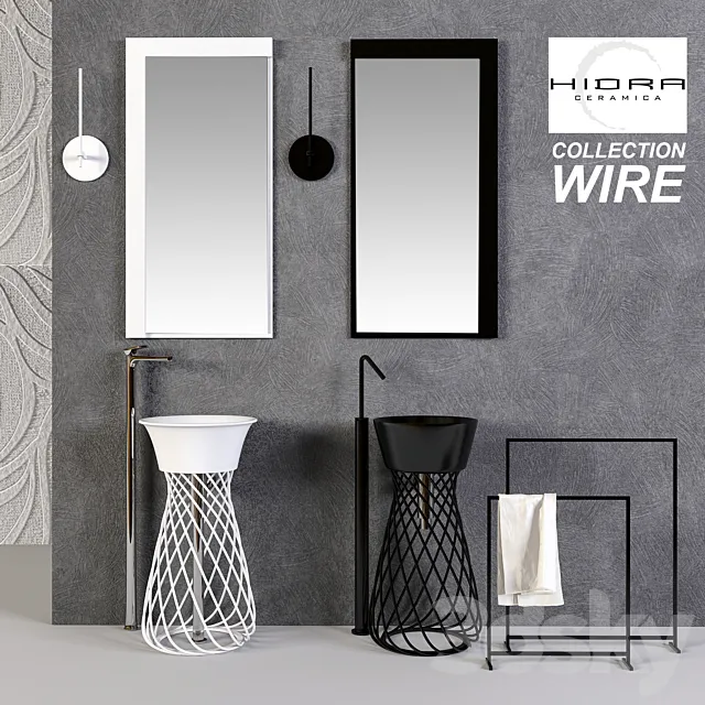 Wire 3D Model Wire 3D Model