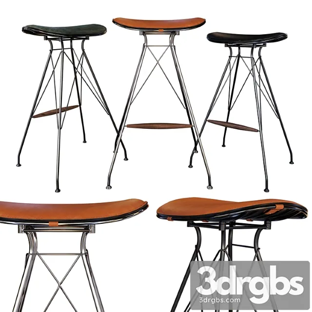 Wire bar stool by overgaard & dyrman 2 3D Model Download Wire bar stool by overgaard & dyrman 2 3D Model Download