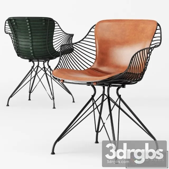 Wire Chair Overgaard Dyrman 3D Model Download Wire Chair Overgaard Dyrman 3D Model Download