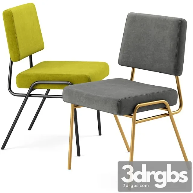 Wire frame upholstered dining chair westelm Wire frame upholstered dining chair westelm