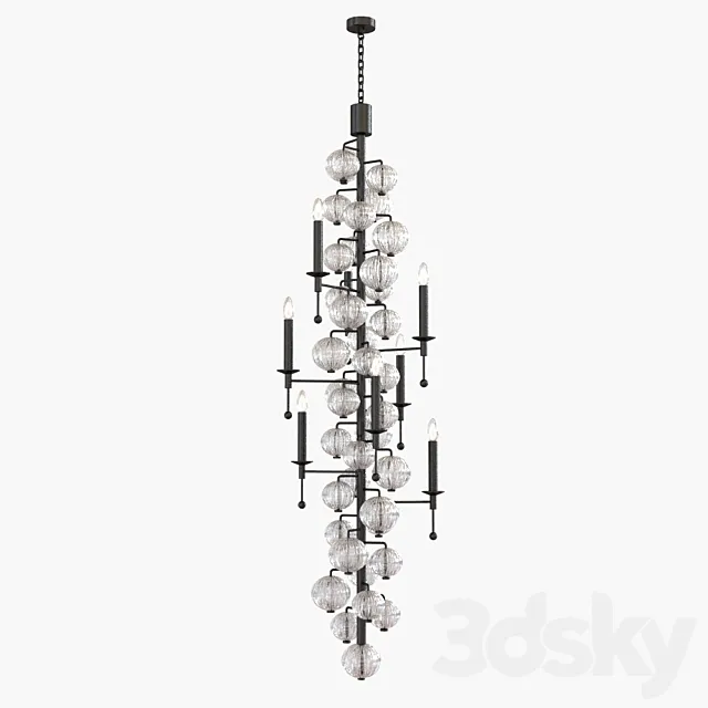 Wired designs mantoan celling lamp 3D Model Wired designs mantoan celling lamp 3D Model