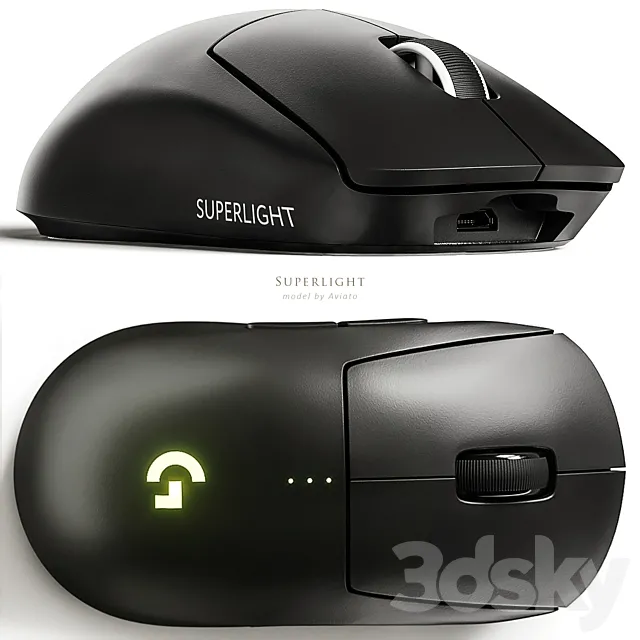 Wireless & Superlight 3D Model