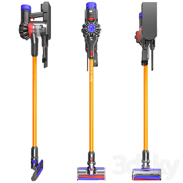 Wireless vacuum cleaner Dyson V8 Absolute 3D Model