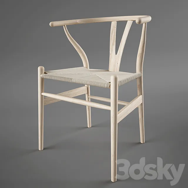 Wishbone Chair 3D Model