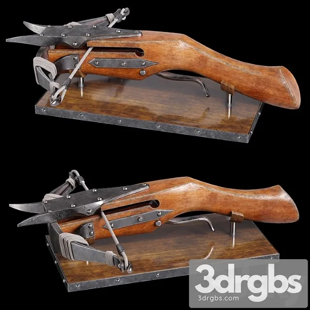 Witcher crossbow 3D Model Download
