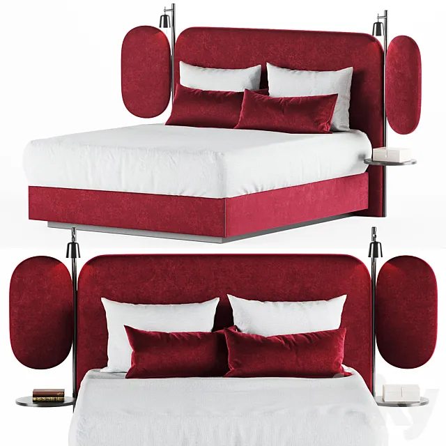 Wittman wings bed 3D Model Wittman wings bed 3D Model