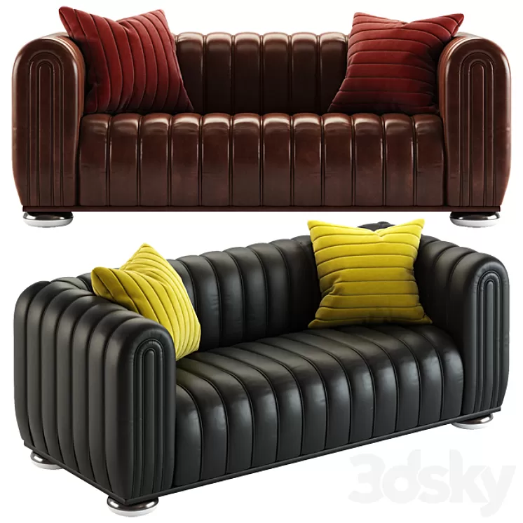 WITTMANN / CLUB 1910 Sofa 3D Model