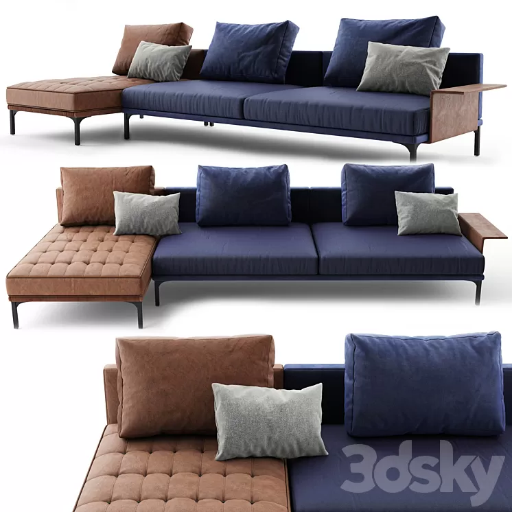 Wittmann playtime sofa 3D Model Wittmann playtime sofa 3D Model
