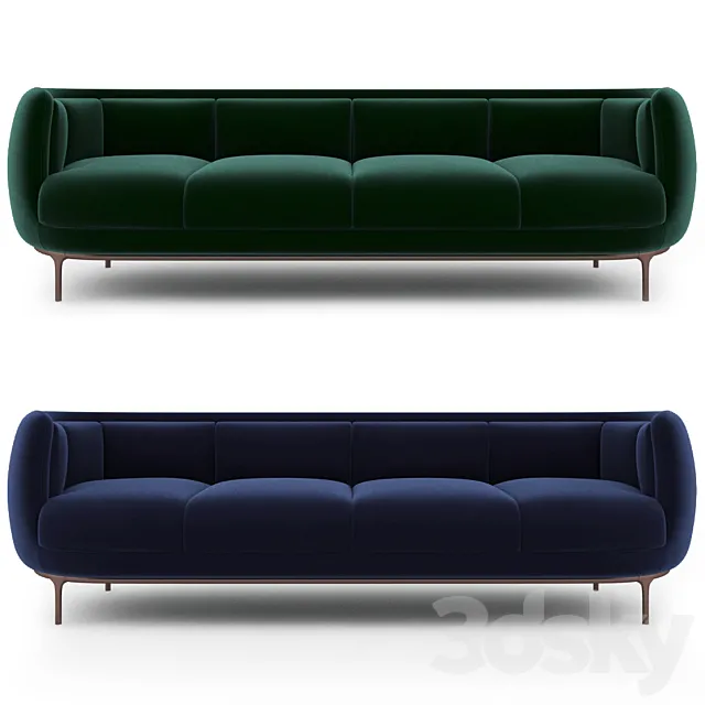 Wittmann Vuelta Sofa 3DModel Wittmann Vuelta Sofa 3DModel